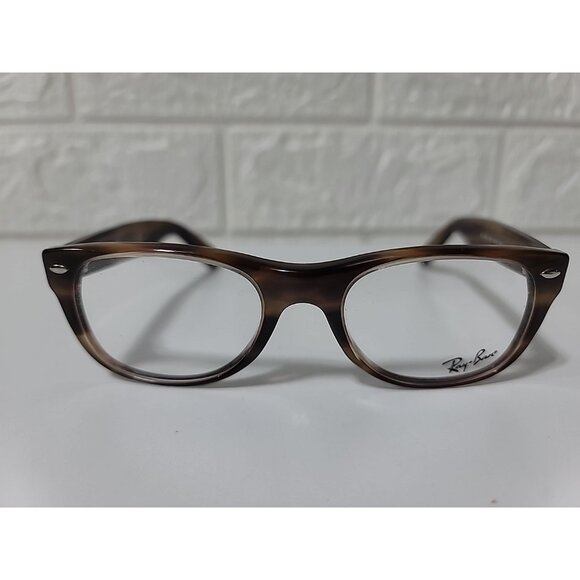 Ray-Ban Accessories - Ray-Ban Eyeglasses RB 5184 5139 Polished Striped Brown Square Frame 50[]18 145
